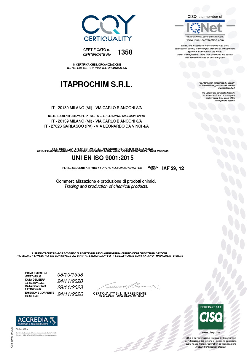 Certiquality ISO 9001:2015