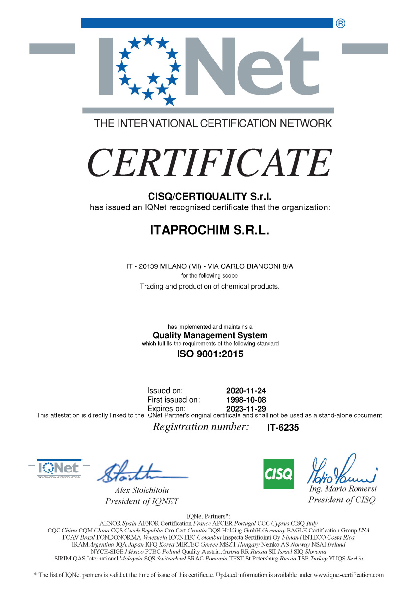 Iqnet ISO 9001:2015